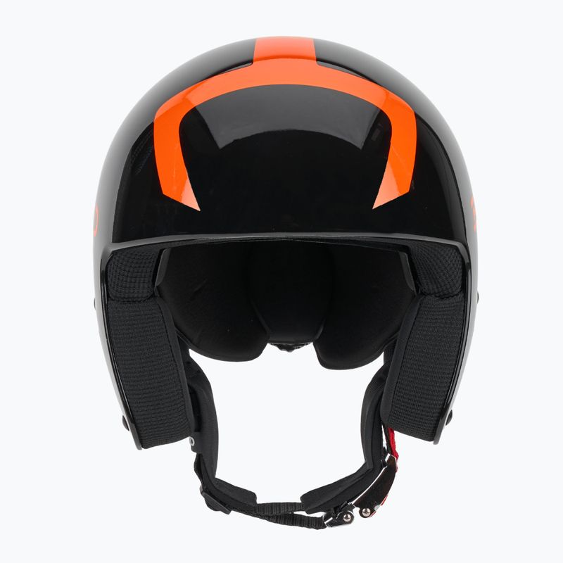 Vaikiškas slidinėjimo šalmas Briko Vulcano FIS 6.8 JR shiny black/orange 2