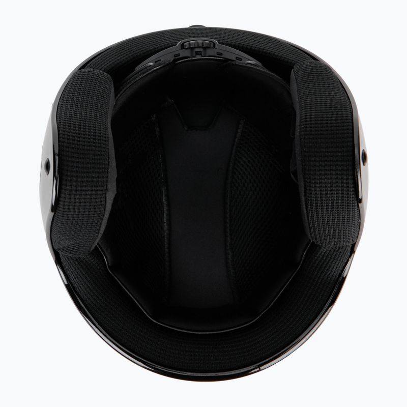 Vaikiškas slidinėjimo šalmas Briko Vulcano FIS 6.8 JR shiny black/orange 6