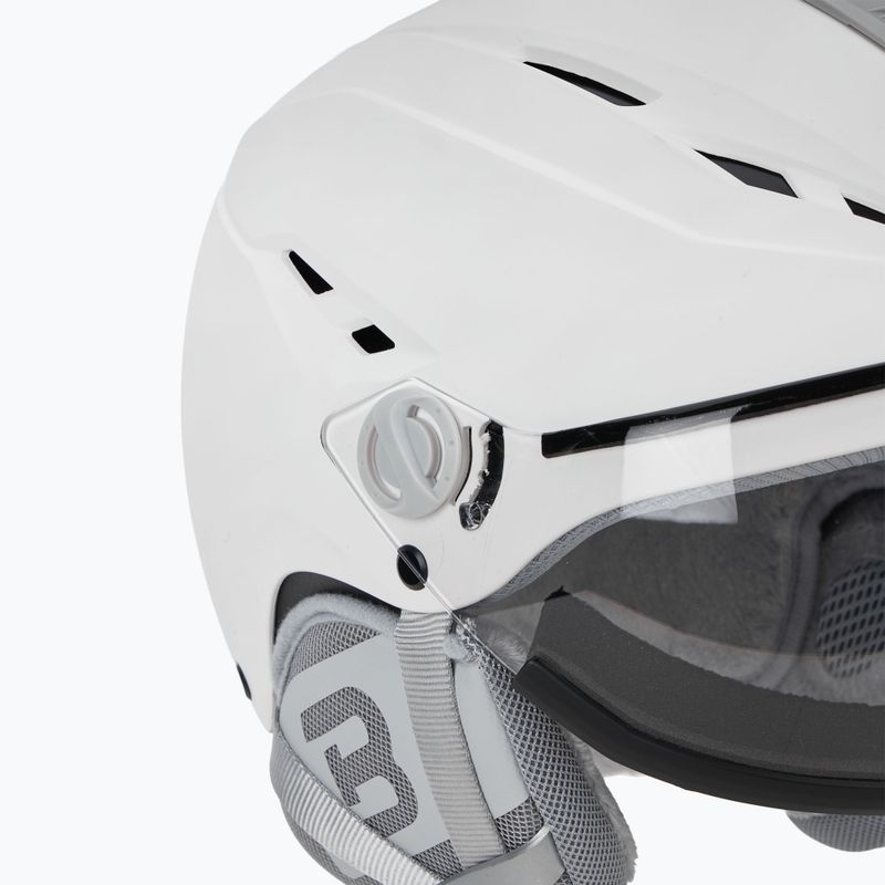 Slidinėjimo šalmas Briko Chione Visor Photo matt white 7