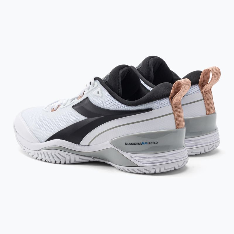 Moteriški teniso bateliai Diadora Speed Blushield 5 AG white and black DD-101.176941 3