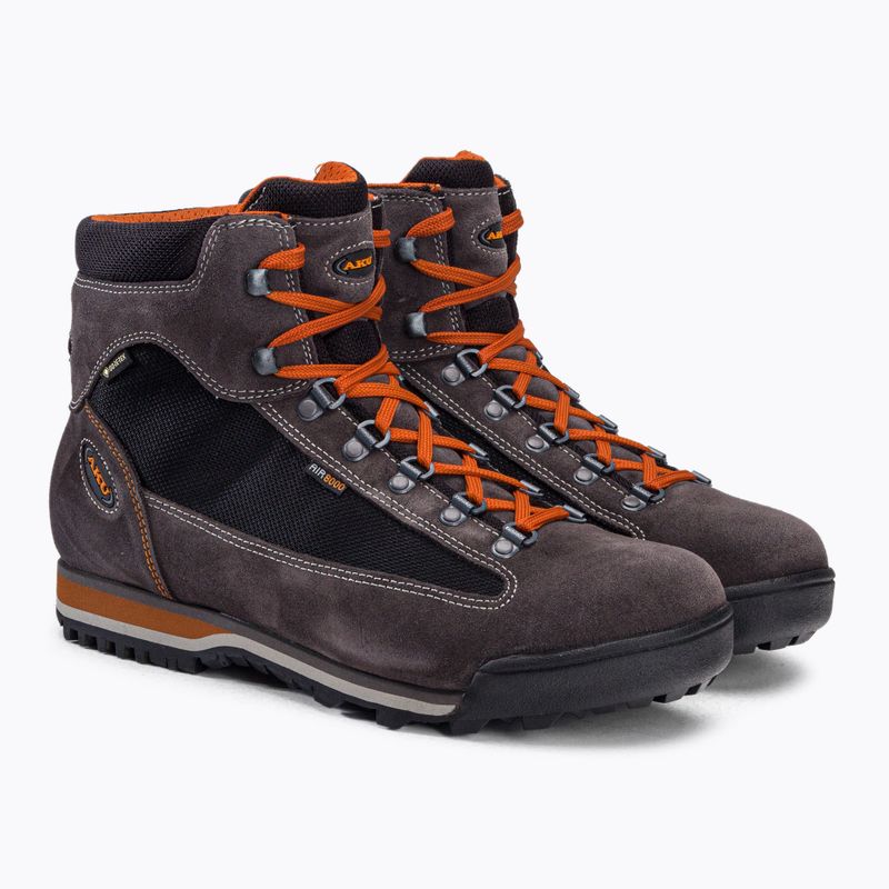 AKU vyriški trekingo batai Slope Micro GTX black/orange 5