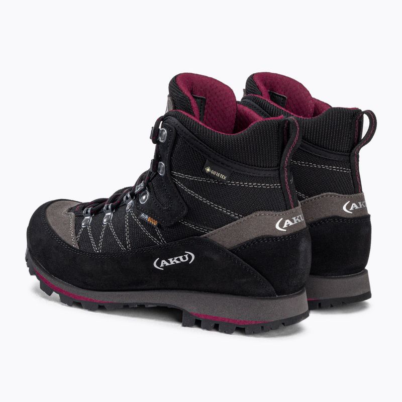 AKU Trekker Lite III GTX moteriški trekingo batai black/magenta 3