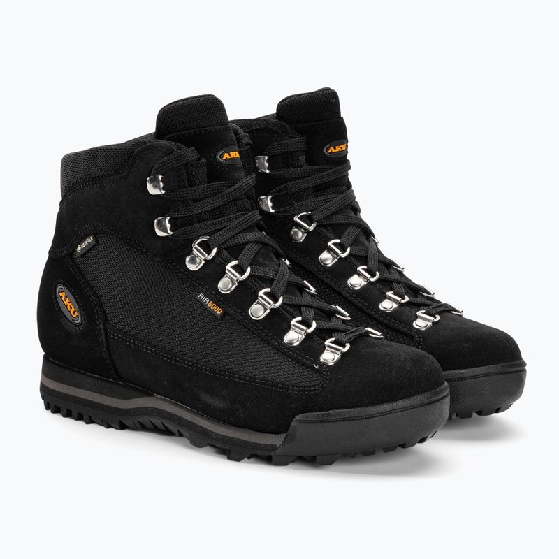 Moteriški trekingo batai AKU Ultralight Micro GTX black/black 4