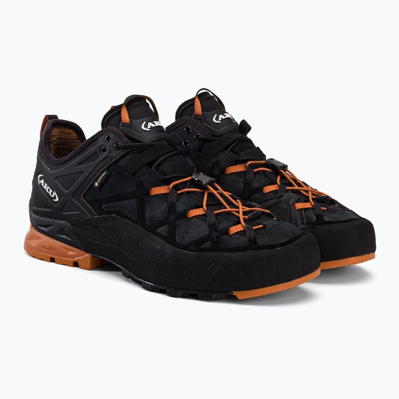 AKU Rock DFS GTX black/orange vyriški sportiniai bateliai 4