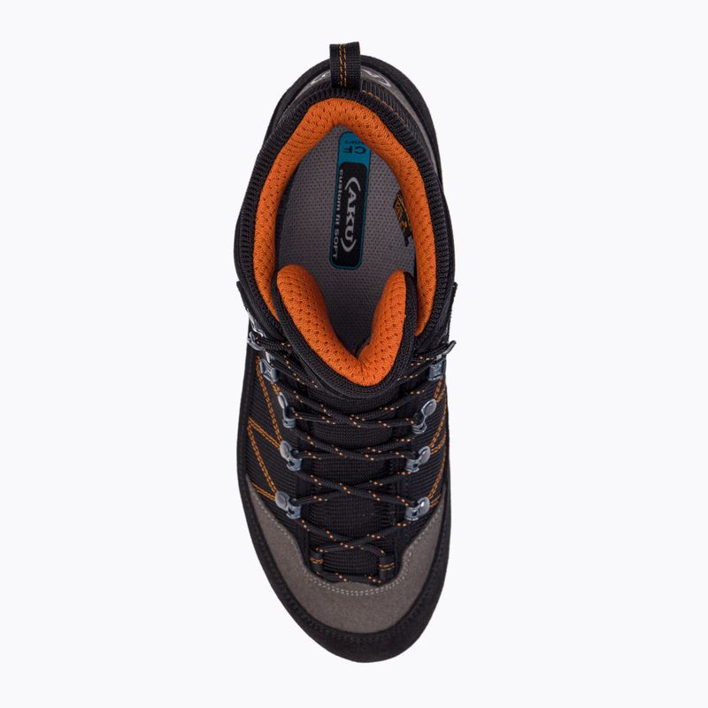 AKU Trekker Lite III Wide GTX black/orange vyriški trekingo batai 6