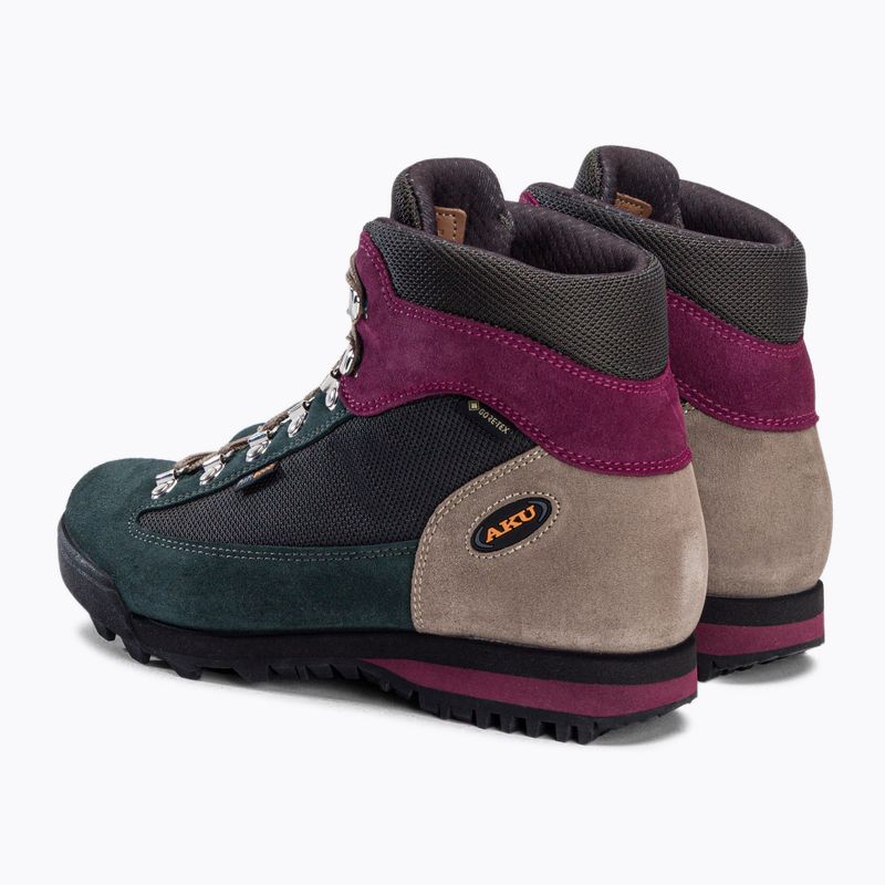Moteriški trekingo batai AKU Ultra Light Original GTX anthracite/green 3