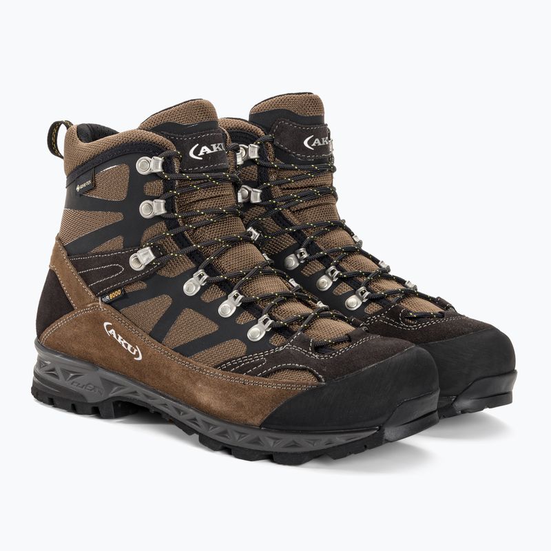 AKU Trekker Pro GTX rudos/juodos spalvos vyriški trekingo batai 4