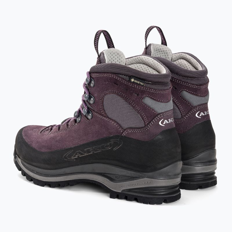 AKU Superalp GTX moteriški trekingo batai deep violet 3