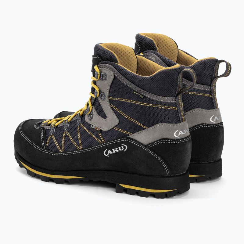 AKU Trekker Lite III GTX anthracite/mustard vyriški trekingo batai 3