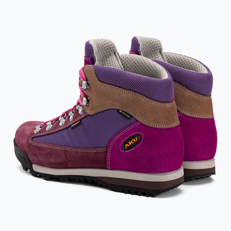 Moteriški trekingo batai AKU Ultra Light Original GTX lilac/violet 3