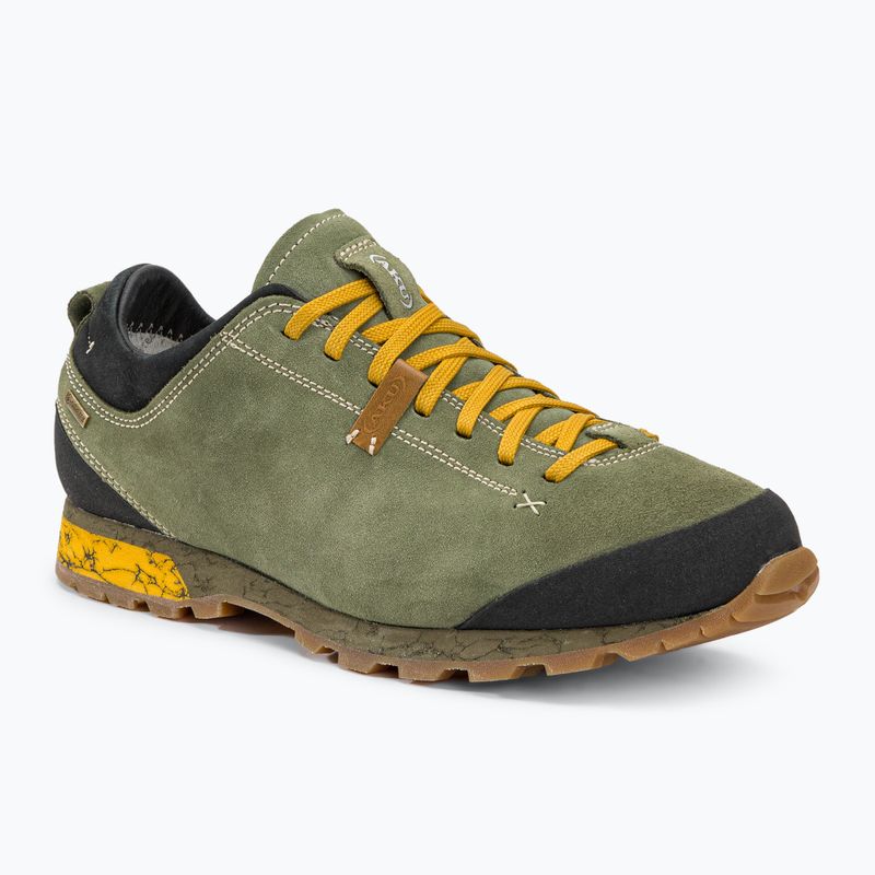 AKU Bellamont III Suede GTX green/ocher vyriški trekingo batai