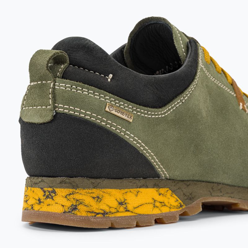 AKU Bellamont III Suede GTX green/ocher vyriški trekingo batai 9