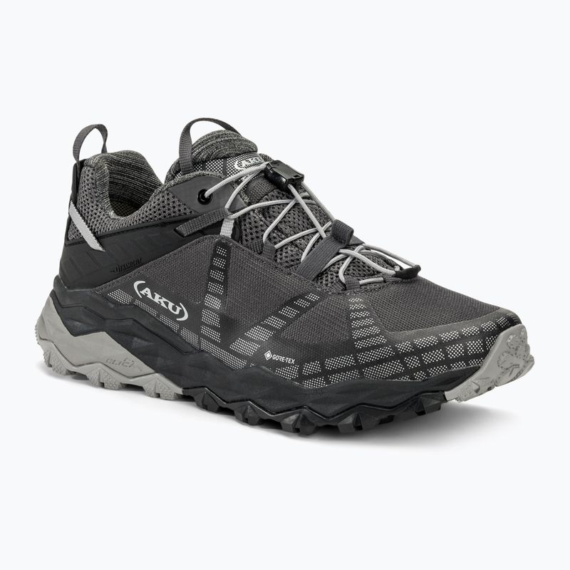 Vyriški turistiniai batai AKU Flyrock GTX black/silver