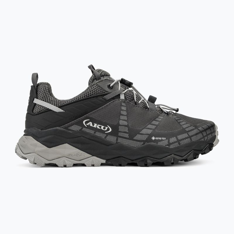 Vyriški turistiniai batai AKU Flyrock GTX black/silver 2