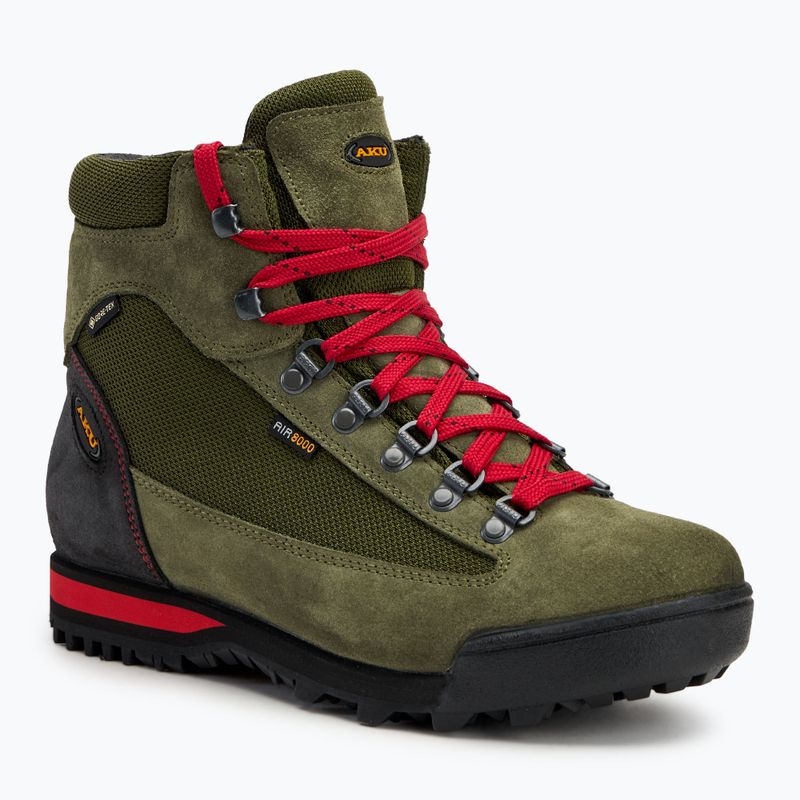 Vyriški žygio batai AKU Slope Micro GTX military green/red