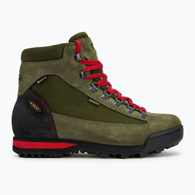 Vyriški žygio batai AKU Slope Micro GTX military green/red 2