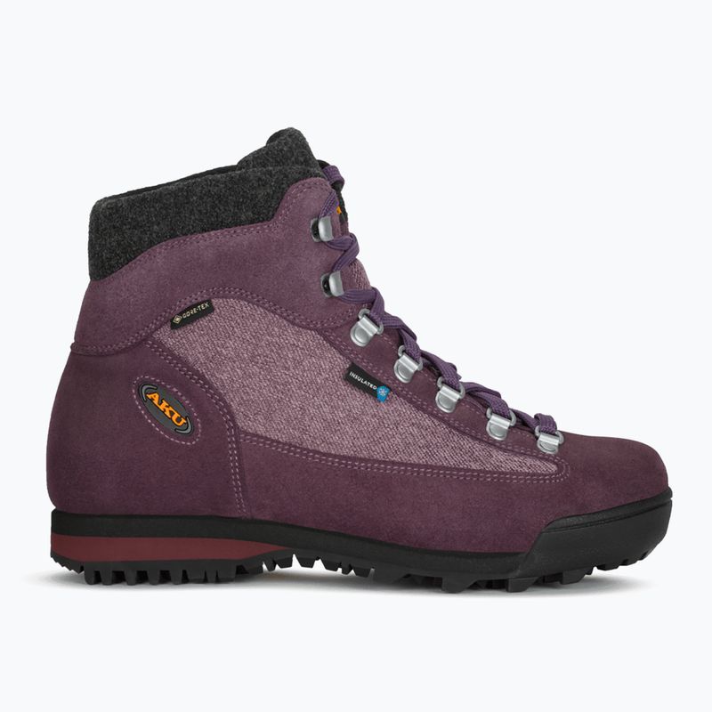 Moteriški žygio batai AKU Ultra Light Warm GTX violet/anthracite 9