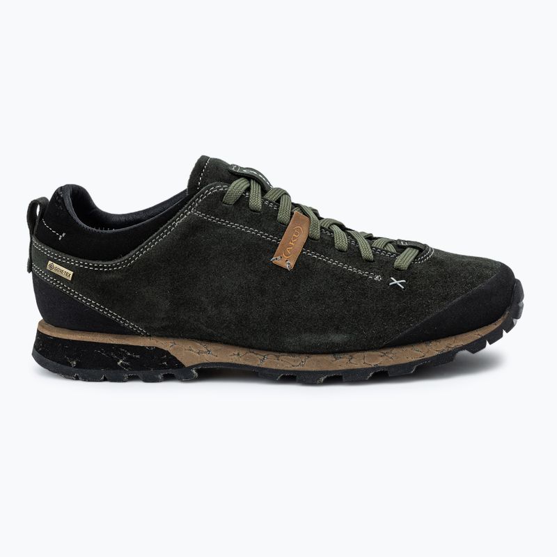 Vyriški turistiniai batai AKU Bellamont III Suede GTX dark green/beige 2