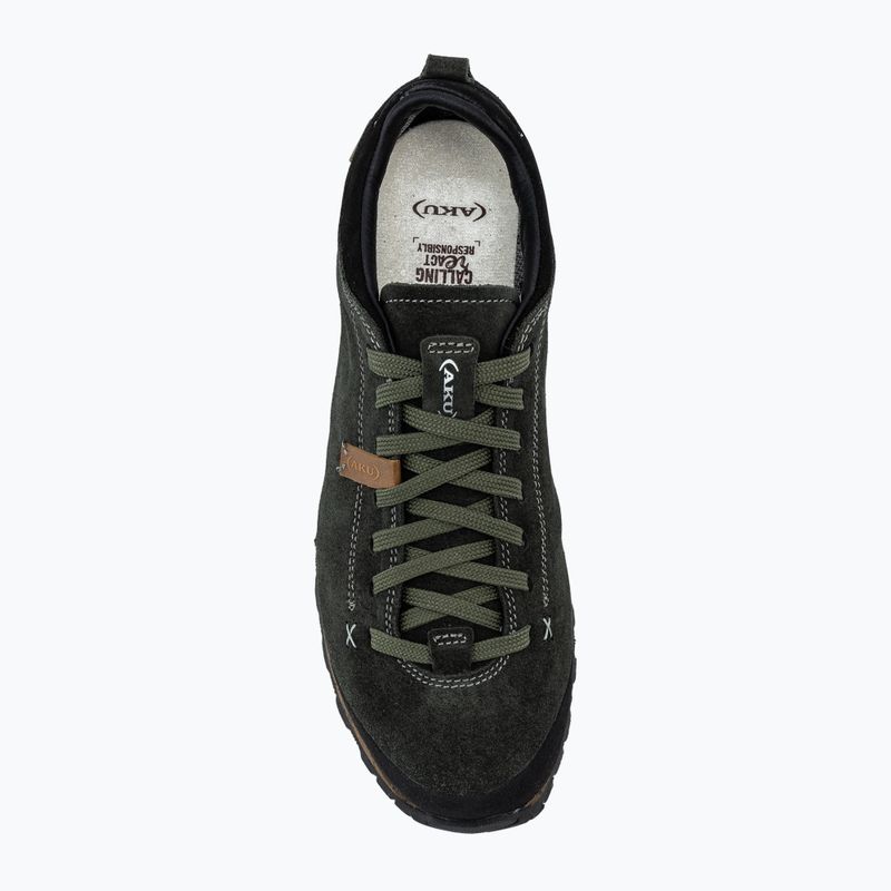 Vyriški turistiniai batai AKU Bellamont III Suede GTX dark green/beige 5