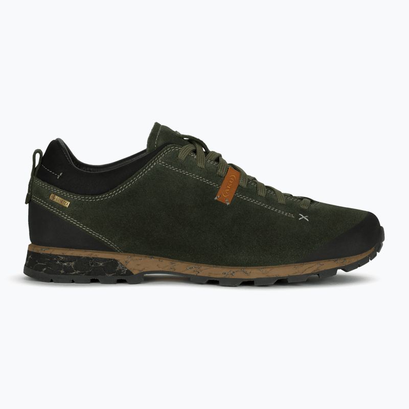 Vyriški turistiniai batai AKU Bellamont III Suede GTX dark green/beige 9