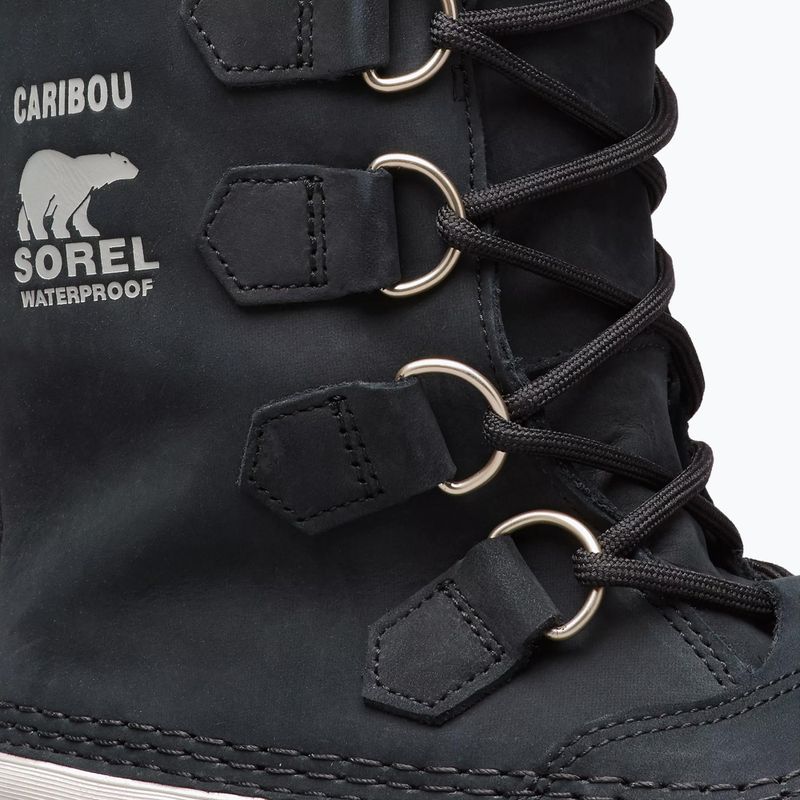 Moteriški trekingo batai Sorel Caribou black/stone 10