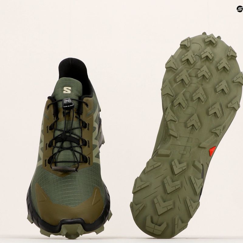 Vyriški bėgimo bateliai Salomon Supercross 4 green L47205100 16