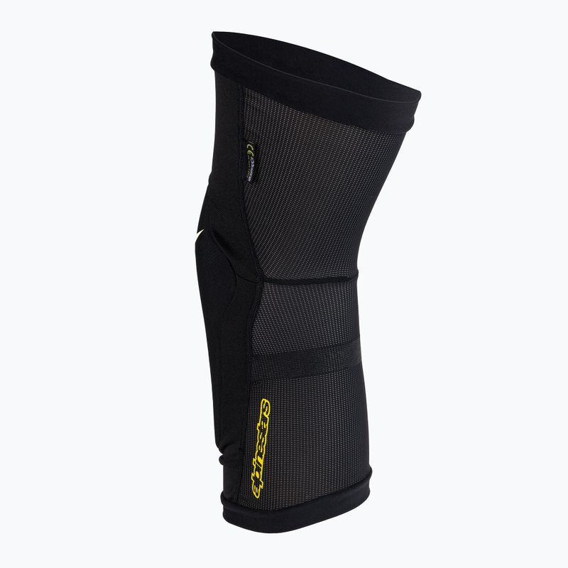 Alpinestars Paragon Plus Kelių apsaugos juoda/rūgščiai geltona 2