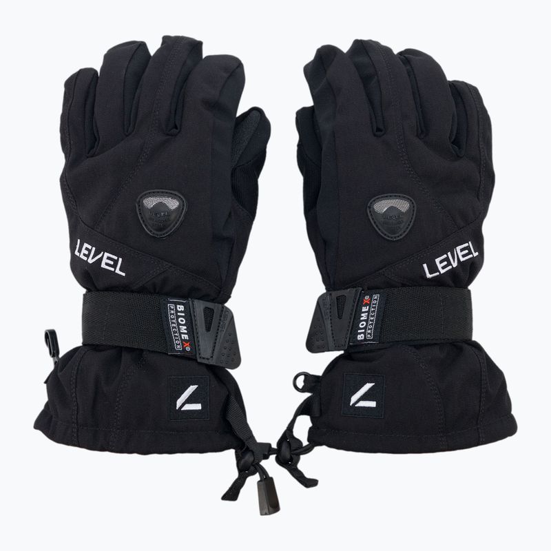 Vaikiškos snieglenčių pirštinės Level Fly, juodos 4001JG.01 3