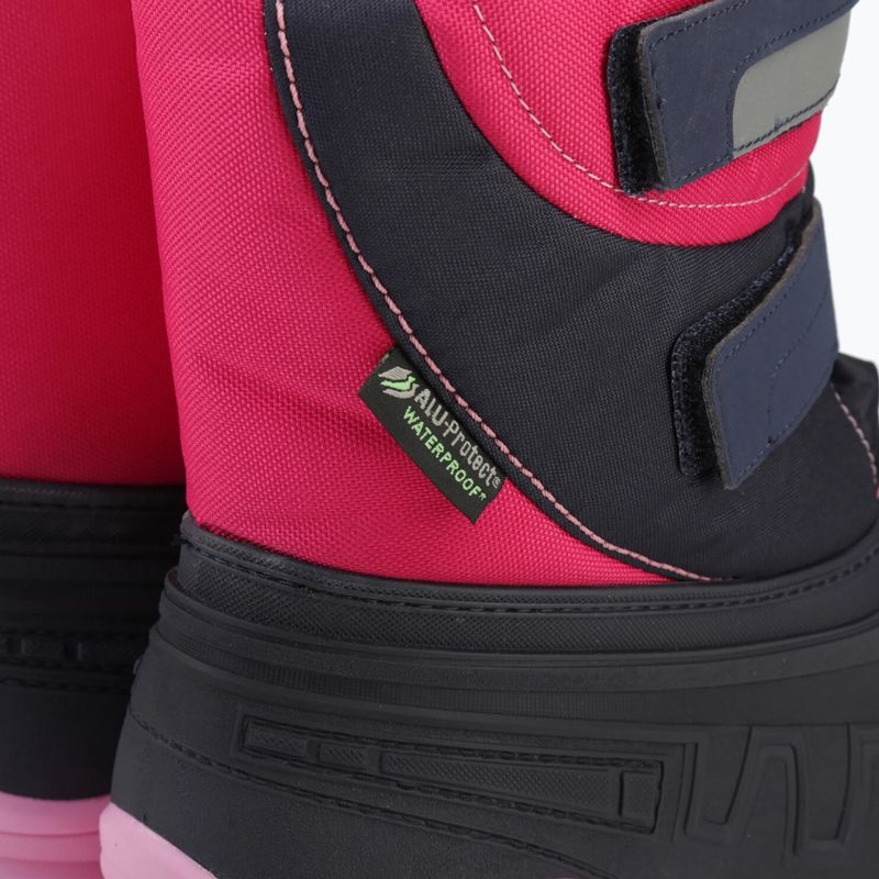 Vaikiški sniego batai Boatilus Hybrid Sport 2 Velcro fuchsia 11