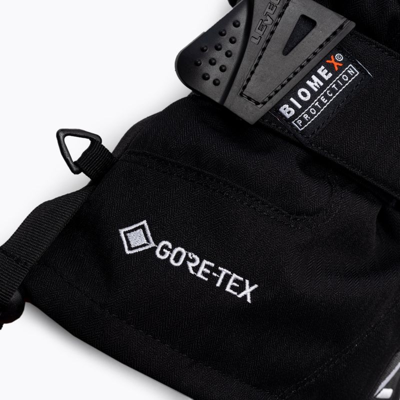 Vyriškos Level Half Pipe Gore Tex snieglenčių pirštinės juodos 1011 4