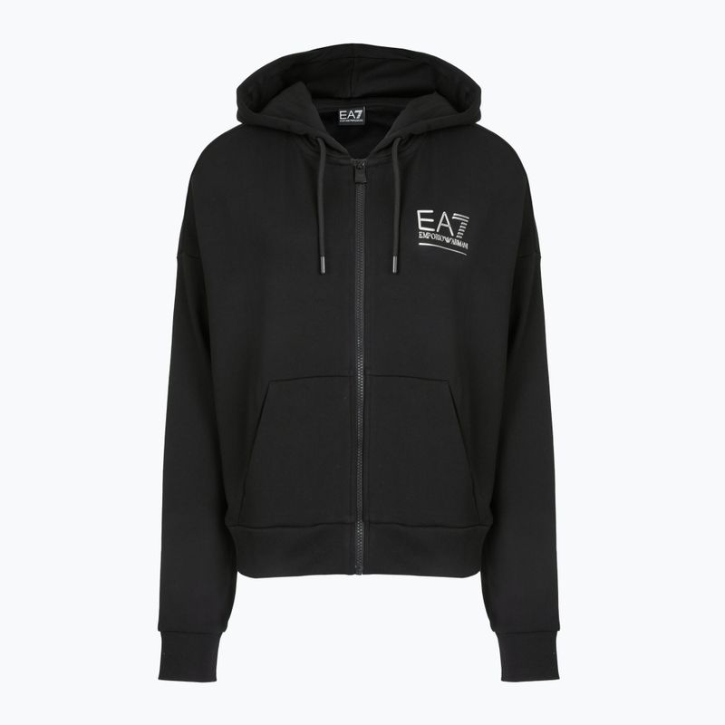 Moteriškas sportinis kostiumas EA7 Emporio Armani Train Visibility Zip black / silver 3