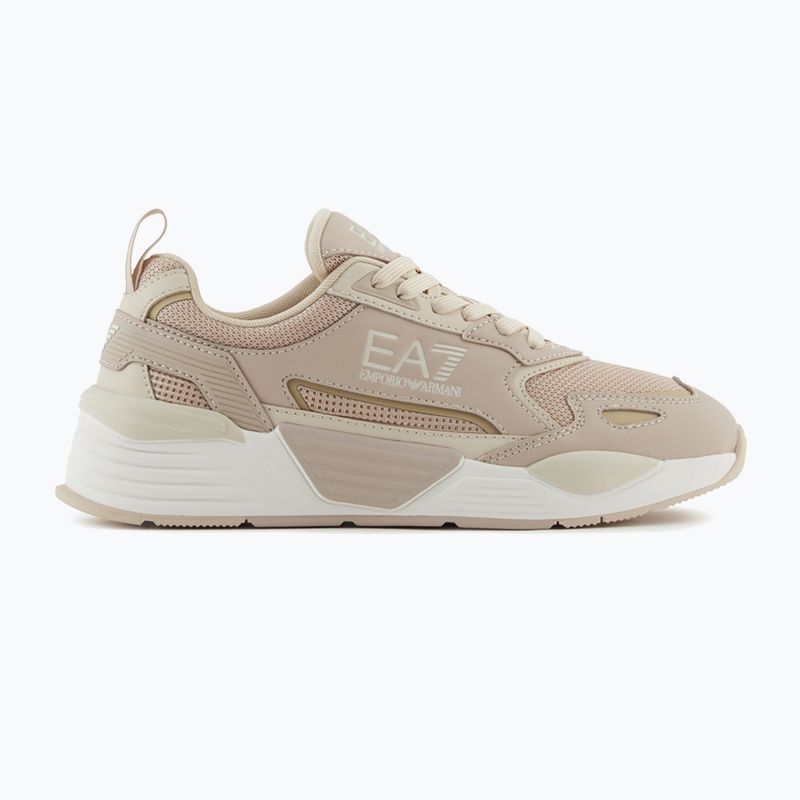 Batai EA7 Emporio Armani Ace Runner New cement / almond milk / light gold 8