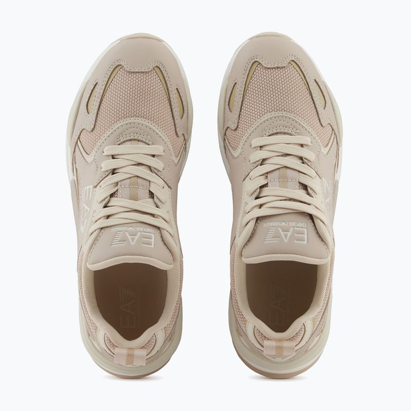 Batai EA7 Emporio Armani Ace Runner New cement / almond milk / light gold 12
