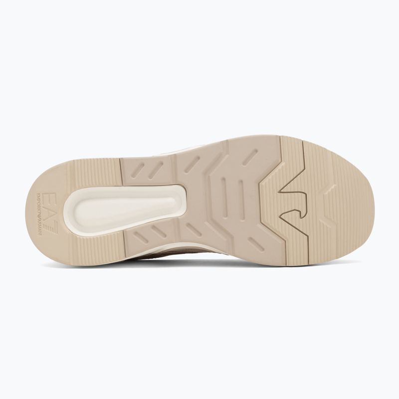 Batai EA7 Emporio Armani Ace Runner New cement / almond milk / light gold 4