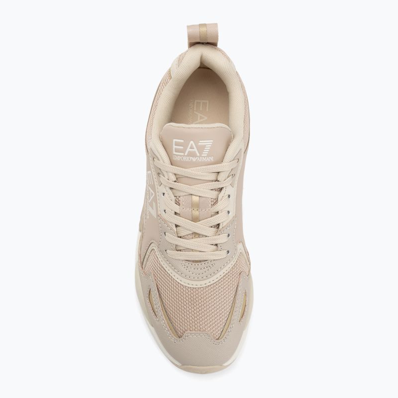 Batai EA7 Emporio Armani Ace Runner New cement / almond milk / light gold 5