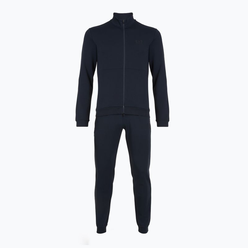 Vyriškas sportinis kostiumas EA7 Emporio Armani Natural Ventus7 T-Suit T-Top Fz armani blue
