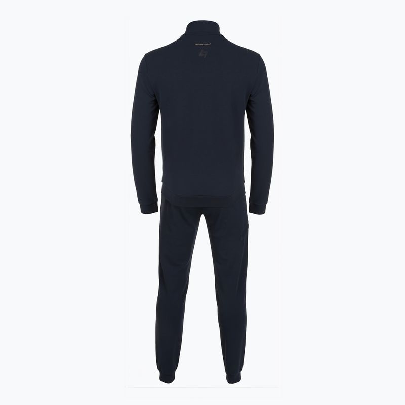 Vyriškas sportinis kostiumas EA7 Emporio Armani Natural Ventus7 T-Suit T-Top Fz armani blue 2