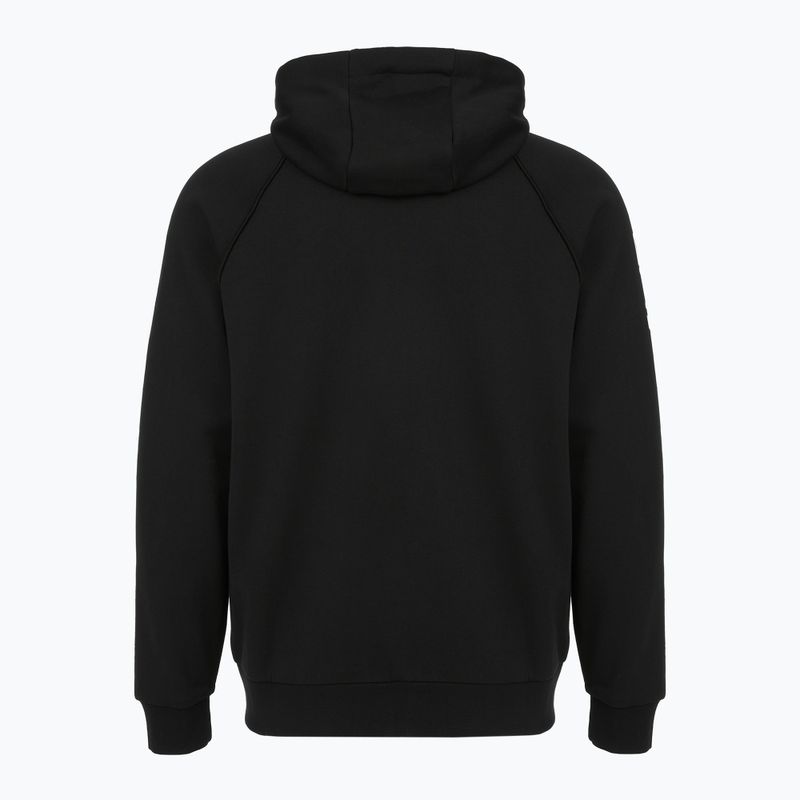 Vyriškas džemperis Emporio Armani EA7 Train Logo Series Extended Logo Hoodie Fz black / white 2