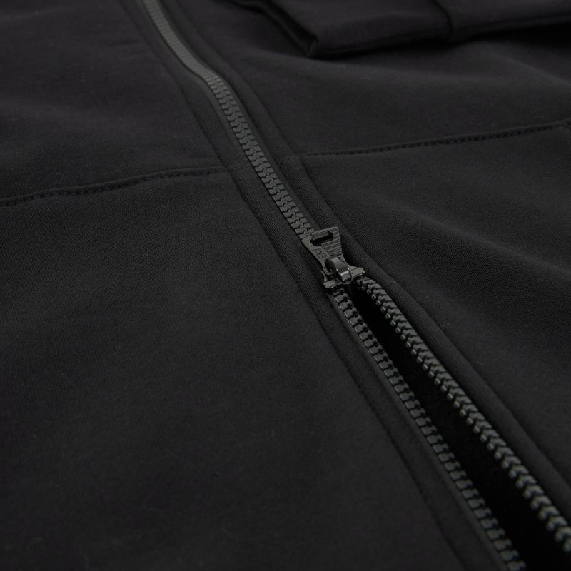 Vyriškas džemperis Emporio Armani EA7 Train Logo Series Extended Logo Hoodie Fz black / white 6