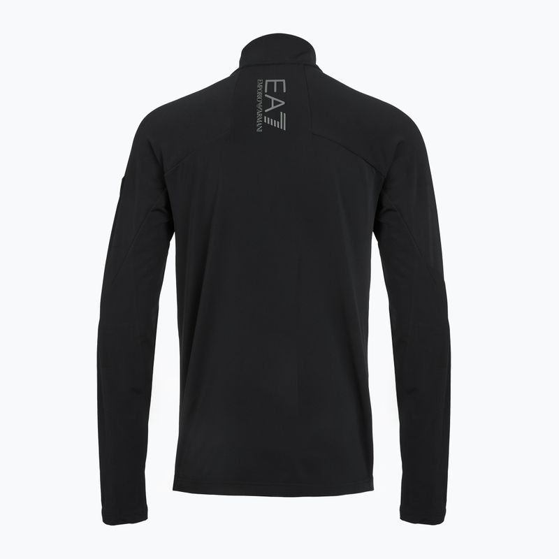 Vyriškas džemperis EA7 Emporio Armani Ski Kitzbuhel Power Stretch Colorblock T-Top Fz black 2