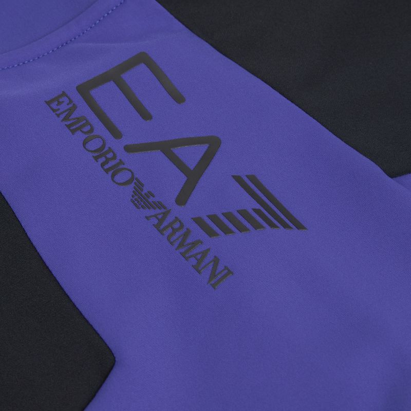 Vyriškas džemperis EA7 Emporio Armani Ski Kitzbuhel Power Stretch Colorblock T-Top Fz clematis blue 3
