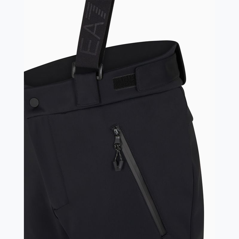 Vyriškos slidinėjimo kelnės EA7 Emporio Armani Ski Kitzbuhel Softshell black 3