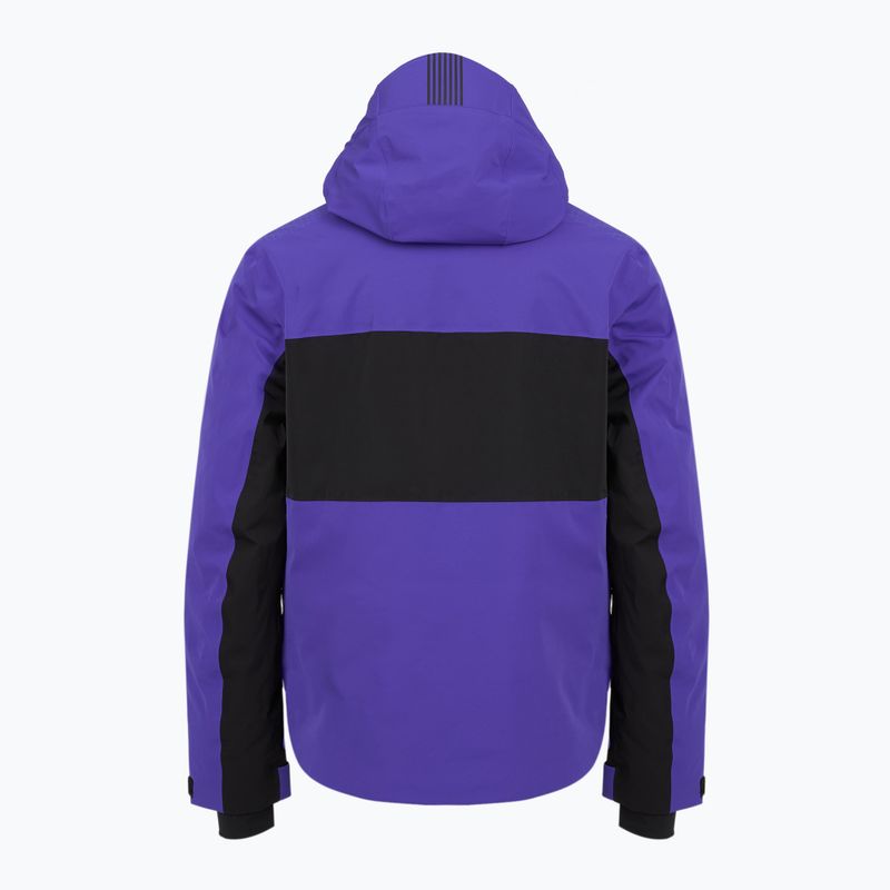 Vyriška slidinėjimo striukė EA7 Emporio Armani Ski Kitzbuhel Protectum7 Colorblock clematis blue 2