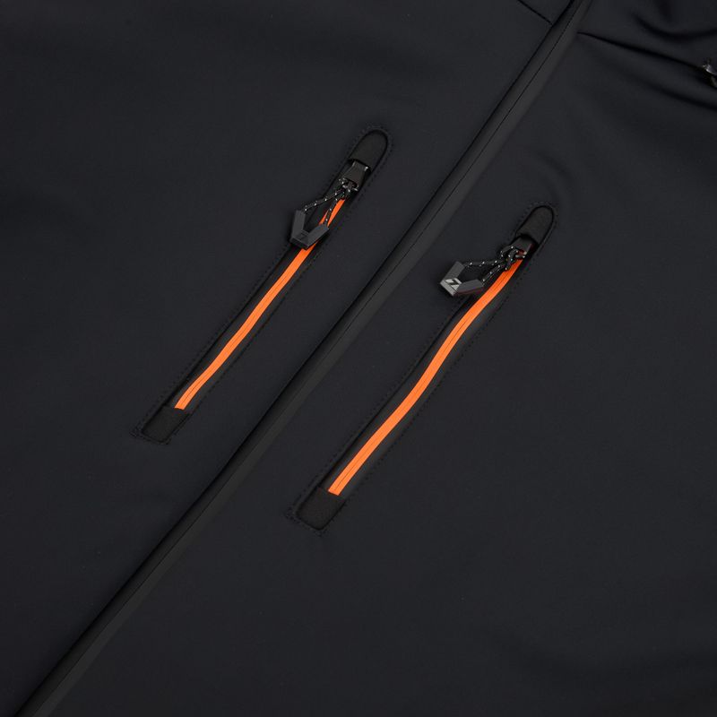 Vyriška slidinėjimo striukė EA7 Emporio Armani Ski Kitzbuhel Softshell black 3