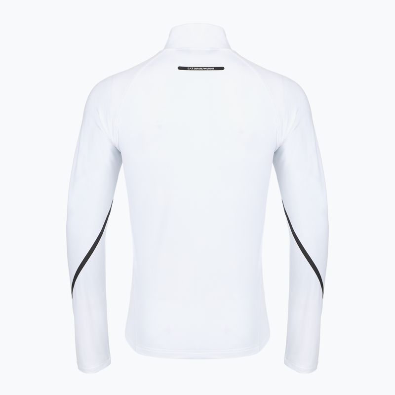 Vyriškas džemperis EA7 Emporio Armani Ski Cortina Powerstretch Fz white 2