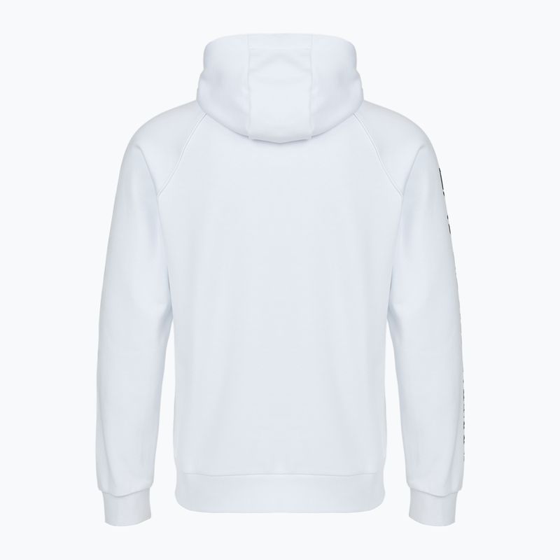 Vyriškas džemperis Emporio Armani EA7 Train Logo Series Extended Logo Hoodie Fz white / black 2