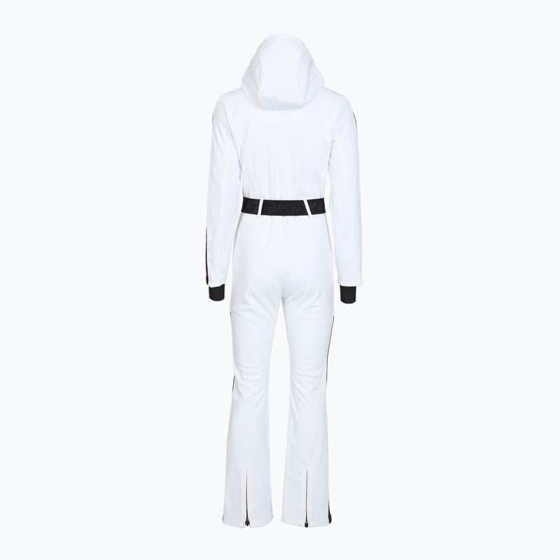 Moteriškas slidinėjimo kombinezonas EA7 Emporio Armani Ski Kitzbuhel Softshell white 2