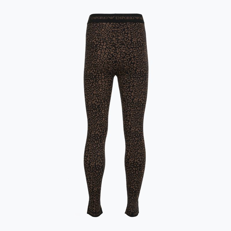Termoaktyvių apatinių rinkinys EA7 Emporio Armani Ski Jacquard Knitted fancy brown animalier 8