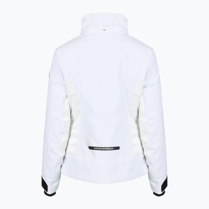 Moteriška slidinėjimo striukė EA7 Emporio Armani Ski Cortina Toray Fashion white 8