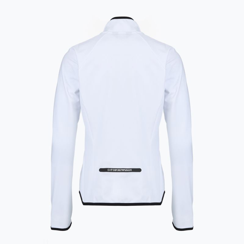 Moteriškas slidinėjimo džemperis EA7 Emporio Armani Ski Cortina Powerstretch Fz white 2